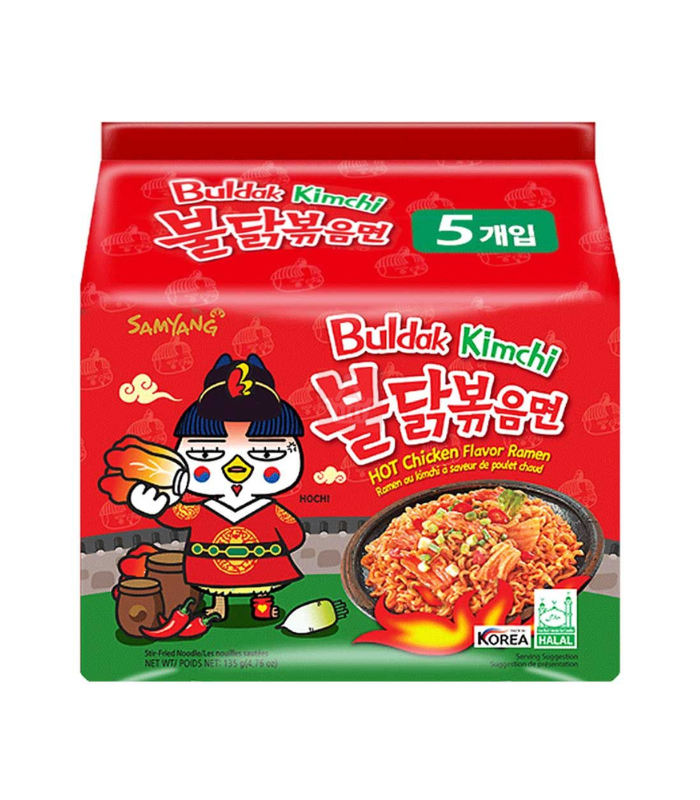 Samyang Buldak Kimchi Hot Chicken Flavor Ramen