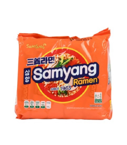 Samyang Ramen Noodle Soup - Since 1963 (Orange)