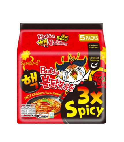 Samyang Buldak Hot Chicken Flavor Ramen 3x Spicy