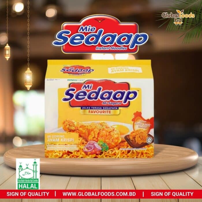 MI SEDAAP GORENG AYAM KRISPI 88GM*5 - Sedaap Noodles